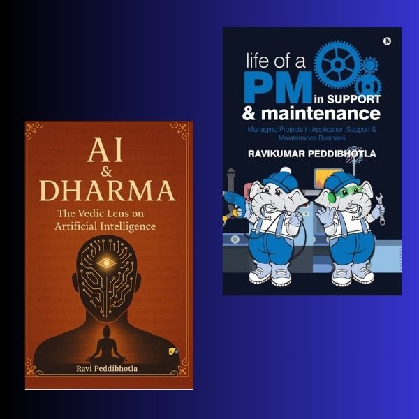 2 books by Ravi Peddibhotla